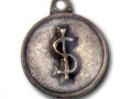 Dollar Sign ID Tag