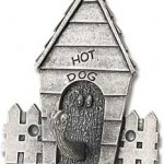 Single Dog House Leash Hook