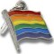 Rainbow Flag Charm