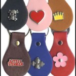 Teardrop with Charm Keychain