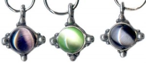 Small Pewter Setting with Cat’s Eye
