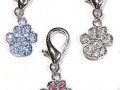 Paw Crystal Charm