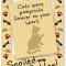 Spoiled Rotten Cat Picture Frame Magnet