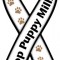 Stop Puppy Mills Ribbon Magnet