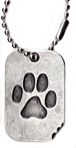 Dog Tag Style ID Tag